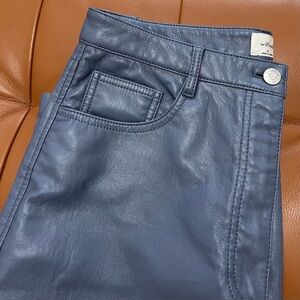 Aritzia faux leather pants